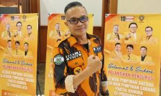 Ketua MPW Pemuda Pancasila NTB Eddy Sophian Hadiri Pelantikan Hanura Se-NTB, Serukan Kolaborasi