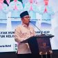 Ketua BAZNAS Provinsi NTB, Lalu Muhammad Iqbal Murad, memaparkan capaian Zakat Produktif yang meningkat 427 persen pada Rakernis Pemberdayaan Rumah Layak Huni dan Zakat Kelompok Usaha Produktif BAZNAS NTB di Hotel Lombok Astoria, Mataram.