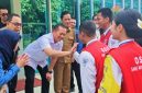 Gubernur NTB Lalu Muhamad Iqbal saat mengunjungi SMK Mitra Industri MM2100 di Kabupaten Bekasi untuk Mempelajari Penerapan konsep Link and Match antara SMK dan dunia Industri guna menekan Pengangguran lulusan SMK di NTB.
