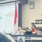 Kepala BPS Provinsi NTB, Dr. Drs. Wahyudin, M.M., menyampaikan Berita Resmi Statistik (BRS) mengenai pertumbuhan ekonomi NTB Triwulan II Tahun 2026 di Mataram, Rabu (5/8/2026).