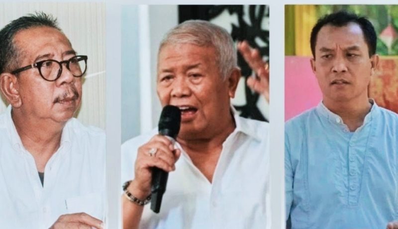 Ketua DPD PDI Perjuangan NTB H. Rachmat Hidayat dan Anggota DPRD NTB 
Made Slamet dan Wakil Ketua DPD PDI Perjuangan NTB H. Ruslan Turmuzi Saat 
memberikan keterangan kepada awak media terkait permintaan audit Investigatif terhadap Dana BTT APBD NTB 2025 senilai Rp484 Miliar yang disebut tidak tercantum dalam LHP BPK.