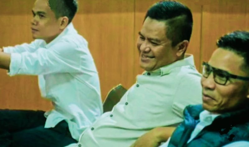 Anggota DPRD NTB Hamdan Kasim, Indra Jaya Usman, dan Muhammad Nashib Ikroman alias Acip mengikuti persidangan pembacaan putusan di Pengadilan Tindak Pidana Korupsi (Tipikor) Mataram, Rabu (5/8/2026), sebelum majelis hakim menjatuhkan vonis bebas dalam perkara dugaan gratifikasi yang berkaitan dengan Program Desa Berdaya.