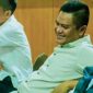 Anggota DPRD NTB Hamdan Kasim, Indra Jaya Usman, dan Muhammad Nashib Ikroman alias Acip mengikuti persidangan pembacaan putusan di Pengadilan Tindak Pidana Korupsi (Tipikor) Mataram, Rabu (5/8/2026), sebelum majelis hakim menjatuhkan vonis bebas dalam perkara dugaan gratifikasi yang berkaitan dengan Program Desa Berdaya.