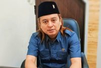 Anggota DPRD NTB Fraksi PDI Perjuangan Abdul Rahim (Bram) Memberikan Keterangan Terkait Polemik Usulan Audit Investigatif Dana Belanja Tidak Terduga (BTT) Pemprov NTB senilai Rp484 Miliar di Mataram.
