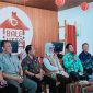 Kepala DPMPTSP NTB H. Irnadi Kusuma, Kepala Disperindag NTB H. Lalu Wiranata, Ketua Dekranasda NTB Hj. Sinta M. Iqbal, Kepala Dinas Kominfo NTB Dr. H. Ahsanul Khalik, Serta Sejumlah Kepala OPD dan Perwakilan terkait saat Menghadiri Press Release Capaian Realisasi Investasi NTB Triwulan II dan Semester I Tahun 2026 di Bale Kita Mataram.