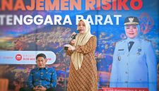 Wakil Gubernur NTB Indah Dhamayanti Putri saat Memberikan Pembekalan Kepada Kepala Perangkat Daerah dalam Workshop Manajemen Risiko Pemerintah Provinsi NTB di Sembalun, Kabupaten Lombok Timur.