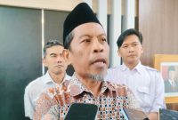 Anggota Komisi V DPR RI H. Abdul Hadi saat Menyampaikan Perkembangan Usulan Pembangunan Sekolah Rakyat di NTB, dengan Sumbawa dan Lombok Tengah Menjadi Prioritas 2026.