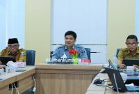 Kemenkum NTB Bersama Pemkab Lombok Tengah Melakukan Evaluasi Perda Nomor 7 Tahun 2021 tentang Penataan dan Pembinaan Pasar.