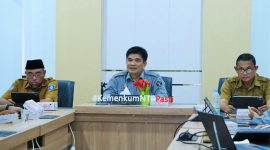 Kemenkum NTB Bersama Pemkab Lombok Tengah Melakukan Evaluasi Perda Nomor 7 Tahun 2021 tentang Penataan dan Pembinaan Pasar.