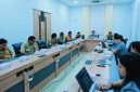 Kemenkum NTB Bersama Pemkab Lombok Tengah Saat Mengevaluasi Perda Nomor 7 Tahun 2021 Tentang Penataan dan Pembinaan Pasar.