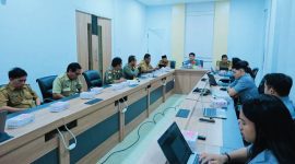 Kemenkum NTB Bersama Pemkab Lombok Tengah Saat Mengevaluasi Perda Nomor 7 Tahun 2021 Tentang Penataan dan Pembinaan Pasar.