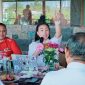 Rahayu Saraswati Djojohadikusumo Saat Menghadiri Dialog Strategis Penanganan dan Pencegahan TPPO di NTB Bersama Gubernur NTB Lalu Muhamad Iqbal, Rabu (12/8/2026).