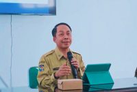 Kepala Disperindag NTB H. Lalu Wiranata Mendampingi Kunjungan kerja Plh. Dirjen IKMA Kementerian Perindustrian RI dalam Pertemuan dengan Tim Reses Komisi VII DPR RI di Kantor Gubernur NTB.