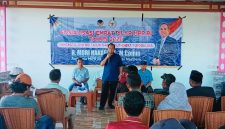 Anggota DPR RI Mori Hanafi Saat Menggelar Sosialisasi 4 Pilar Kebangsaan di Bima, NTB, Rabu (12/8/2026).
