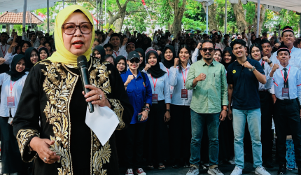 Isvie Rupaeda ungkap resep sukses kepada mahasiswa baru Unram