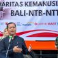 Gubernur NTB Lalu Muhamad Iqbal Didampingi Wakil Gubernur NTB Hj. Indah Dhamayanti Putri atau Akrab Disapa Umi Dinda, Sekda, dan Forkopimda NTB Melepas Tim Solidaritas Kemanusiaan KR BNN yang Membawa Bantuan dan Tenaga Kesehatan untuk Masyarakat Terdampak Gempa Flores, NTT.