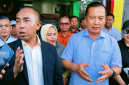 Mori Hanafi dan Gubernur NTB Lalu Muhamad Iqbal dan  saat mendaftar sebagai bakal calon Ketua KONI NTB periode 2026-2030, didampingi sejumlah Ketua KONI Kabupaten/Kota dan Pengurus Cabang Olahraga olahraga (Cabor).