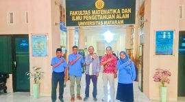 Bank NTB Syariah dan Fakultas Matematika dan Ilmu Pengetahuan Alam (FMIPA) Universitas Mataram (Unram) Menjajaki Kerja Sama Strategis Untuk Mendorong Inovasi Sain, Teknologi, Digitalisasi Kampus, dan Penguatan Talenta Mahasiswa di NTB.
