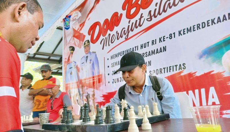 Warga Bima-Dompu dan NTT Antusias Mengikuti Berbagai Lomba Dalam Rangka Memeriahkan HUT RI ke-81 di Pendopo Wagub NTB, Mataram, Selasa (18/8/2026).