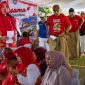 Masyarakat Bima-Dompu dan NTT Mengikuti Rangkaian Do'a Bersama dan Lomba Tradisional Dalam Peringatan HUT ke-81 Kemerdekaan RI di Halaman Pendopo Wagub NTB, Mataram.