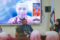 Komisioner Komnas HAM RI Pramono U Tanthowi Menyampaikan Pandangan Mengenai Pemenuhan Hak Pilih Kelompok Rentan Dalam Penyelenggaraan Pemilu.