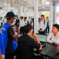 Antusiasme Peserta Mengikuti Proses Seleksi dan Pendaftaran Volunteer MotoGP Mandalika 2026 di Sirkuit Mandalika, Lombok, NTB.