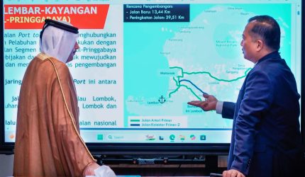 Dubes Qatar bertemu Gubernur NTB Lalu Muhamad Iqbal bahas investasi Mandalika dan Bandar Kayangan