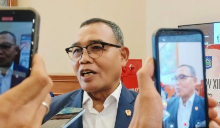 Eko Budi Supriyanto KONI Pusat saat menghadiri Musorprov KONI NTB 2026