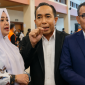 Wakil Gubernur NTB Indah Dhamayanti Putri, Mori Hanafi, dan Ketua Umum KONI Pusat yang Diwakili Kepala Bidang Organisasi Eko Budi Supriyanto Dalam Momentum Musorprov XIII KONI NTB 2026 di Mataram.