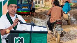 HMI Cabang Bima Menyoroti Kondisi Jalan Rusak dan Penanganan Infrastruktur Pascabanjir di Wilayah Bima-Dompu.