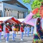 Gubernur NTB Lalu Muhamad Iqbal Mengenakan Pakaian Adat Manggarai Saat Menjadi Inspektur Upacara HUT ke-81 Kemerdekaan RI di Halaman Kantor Gubernur NTB, Mataram, Senin (17/8/2026).