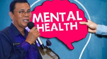 Bupati Sumbawa Ir. H. Syarafuddin Jarot, M.P., Saat Membuka Pertemuan Tim Penggerak Kesehatan Jiwa Masyarakat (TPKJM) Kabupaten Sumbawa di La Grande Ballroom.