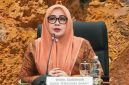 Wakil Gubernur NTB Indah Dhamayanti Putri atau Umi Dinda saat Menerima Kunjungan Studi Tiru Pemerintah Provinsi Sumatera Selatan Terkait Penerapan Izin Pertambangan Rakyat (IPR) di Gedung Sangkareang, Kantor Gubernur NTB, Kamis (20/8/2026).