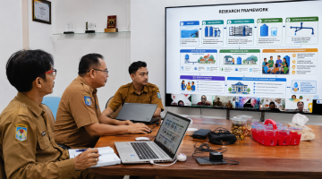 BRIDA NTB dan BRIN Membahas Penerapan Teknologi SWRO Untuk Mengolah Air Laut Menjadi Air Layak Minum di Sekotong, Lombok Barat.