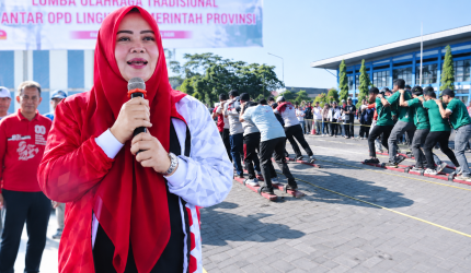 270 ASN dari 30 OPD NTB mengikuti lomba olahraga tradisional HUT ke-81 RI