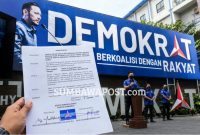 Kantor DPP Partai Demokrat dan Surat Keputusan Terkait Penetapan Jadwal Musda V melalui Musdalub DPD Partai Demokrat NTB.