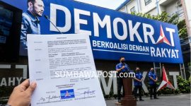 Kantor DPP Partai Demokrat dan Surat Keputusan Terkait Penetapan Jadwal Musda V melalui Musdalub DPD Partai Demokrat NTB.