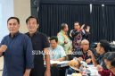 Ketua PWI NTB Ahmad Ikliludin dan Sekretaris Fahrul Mustofa (Iklil-Arul) Pada Pelaksanaan UKW Mandiri PWI NTB yang Diikuti 54 Wartawan.