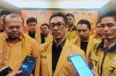 Ketua DPD Hanura NTB Ahmad Dahlan (Dae Leo) Bersama Ketua Tim Satuan Tugas (Task Force) DPP Hanura Patrice Rio Capella dan Jajaran Hanura NTB Saat Konsolidasi Organisasi.