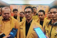 Ketua DPD Hanura NTB Ahmad Dahlan (Dae Leo) Bersama Ketua Tim Satuan Tugas (Task Force) DPP Hanura Patrice Rio Capella dan Jajaran Hanura NTB Saat Konsolidasi Organisasi.