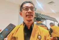 Anggota Komisi IV DPRD NTB Ahmad Dahlan atau Dae Leo Saat Menyoroti Persoalan Infrastruktur Jalan di Wilayah Bima-Dompu.