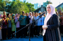 Wakil Gubernur NTB Indah Dhamayanti Putri Saat Memberikan Arahan dalam Apel Bersama Jajaran Dinas Pertanian dan Ketahanan Pangan Provinsi NTB.