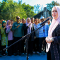 Wakil Gubernur NTB Indah Dhamayanti Putri Saat Memberikan Arahan dalam Apel Bersama Jajaran Dinas Pertanian dan Ketahanan Pangan Provinsi NTB.