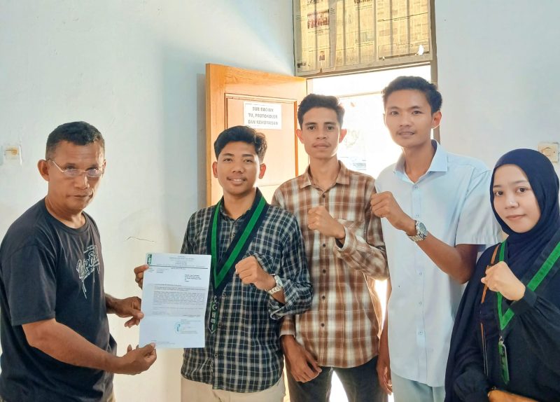 HMI Cabang Dompu Resmi Mengajukan Pengaduan Kepada Badan Kehormatan DPRD terkait Rekomendasi Fraksi-fraksi Dalam Proses Pengisian Jabatan Sekwan.