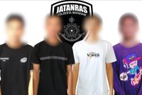 Empat Pemuda Asal Dompu dan Bima Diamankan Polisi Terkait Dugaan Penganiayaan di Kawasan Cakranegara, Mataram.
