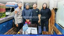 Tim Opsnal Reskrim Polsek Rasanae Barat Mengamankan DPO Kasus Penggelapan Dalam Jabatan di Pelabuhan Poto Tano, Sumbawa Barat.