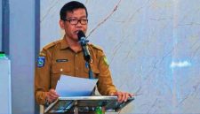 Kepala Dinas Kesehatan Kabupaten Sumbawa H. Syarif Hidayat Saat Menyampaikan Kondisi Penanganan Stunting dan Tantangan Anggaran di Kabupaten Sumbawa.