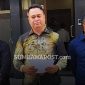 Tim Kuasa Hukum H. Afandir dari Kantor Hukum Justice Law Firm Safran bersama Adhar dan Abdul Rahman Salman Faris Menyampaikan Sikap Hukum Terkait Laporan Terhadap Kabag Kesra Bima ke Polda NTB.