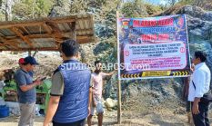 3 Lokasi Galian C Tanpa Izin di Kabupaten Bima Ditertibkan, Penambang Wawo Dapat Peringatan