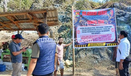 Penertiban galian C tanpa izin di Kabupaten Bima dan peringatan bagi penambang Wawo